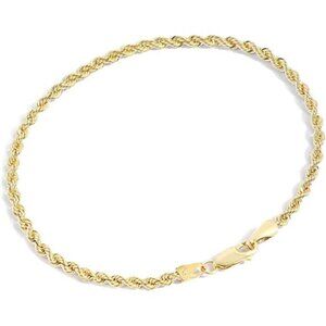 14K Gold Filled Rope Chain Bracelets